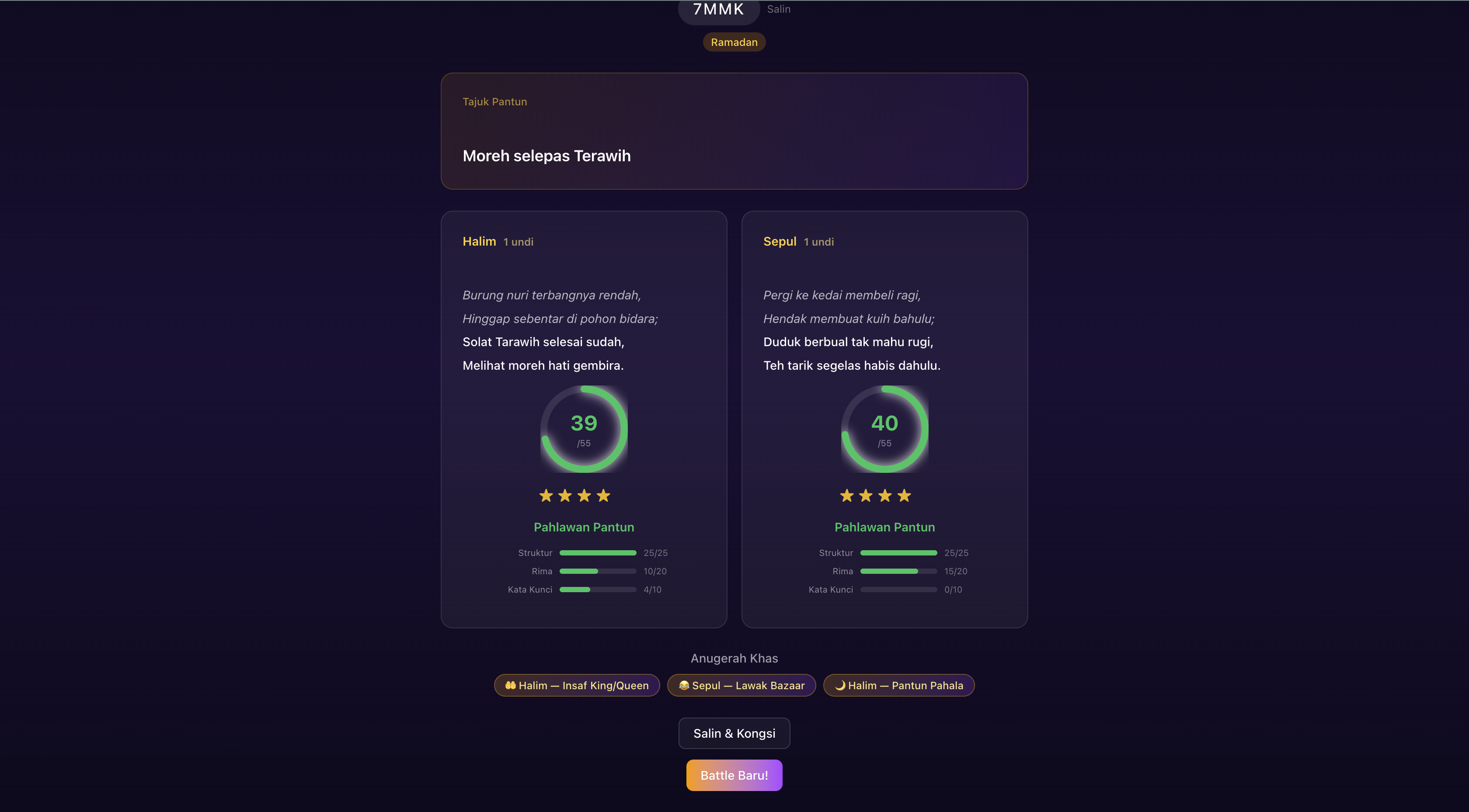 Pantun Battle: Edisi Ramadan - Gallery 3