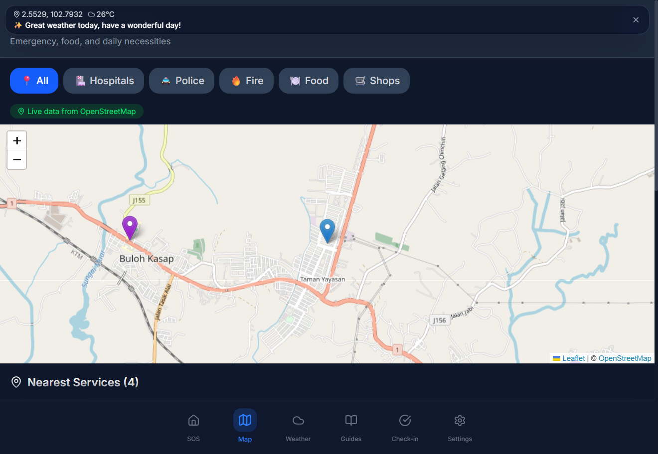 MY-SOS: Malaysian Emergency Survival Platform - Gallery 3