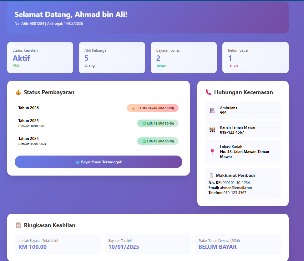 Khairat Kematian Kariah Online - Gallery 3