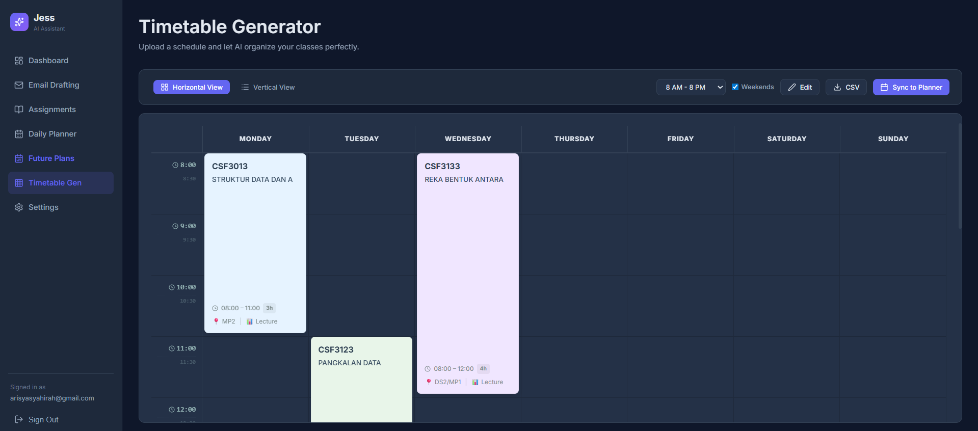  Jess – A Web-Based AI Productivity Assistant - Gallery 5