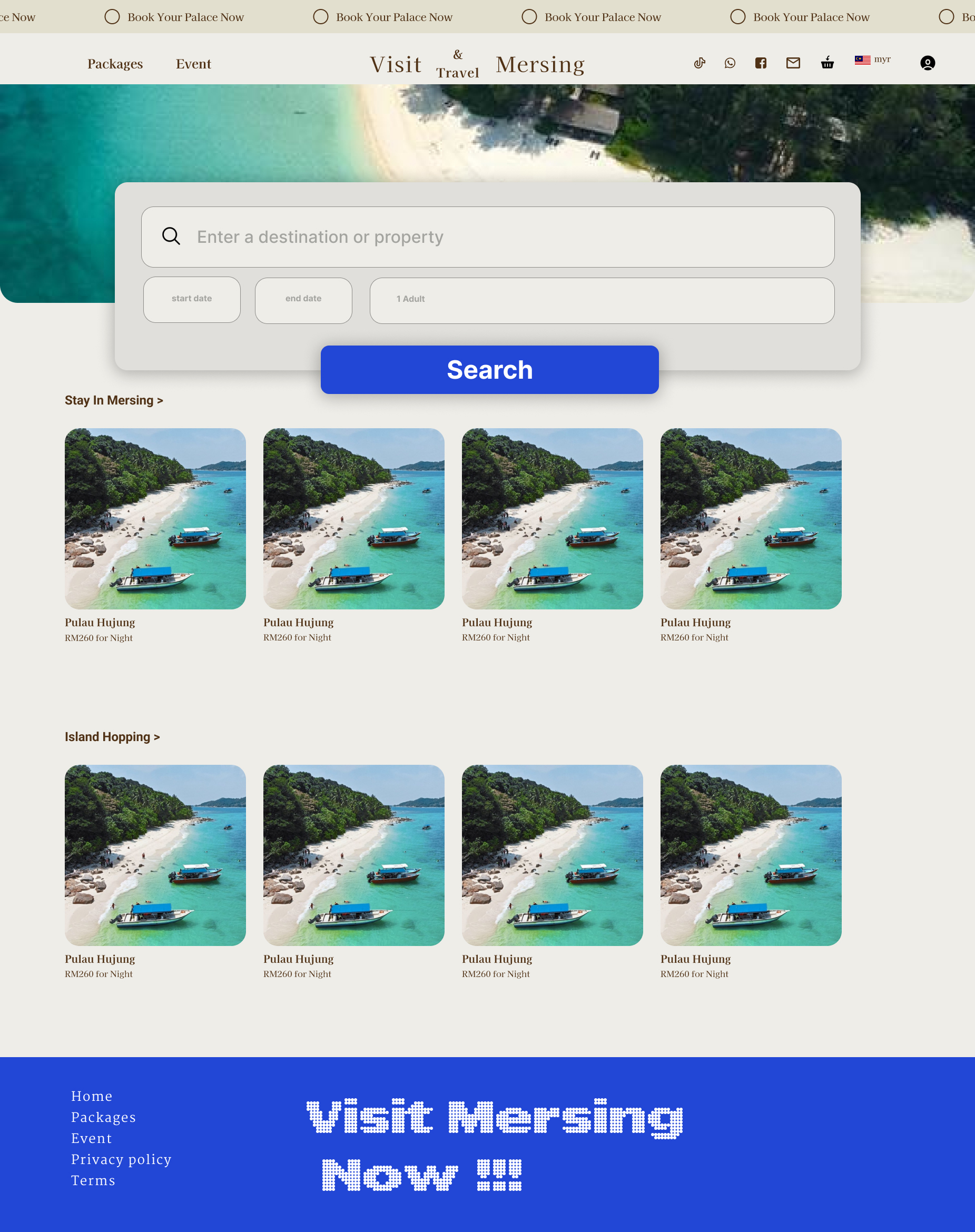 Booking Tourism Mersing System - Gallery 2
